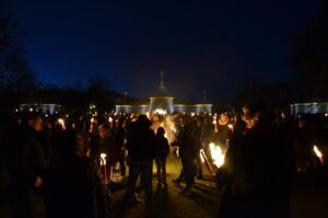 Ljusfest i Nationalstadsparken