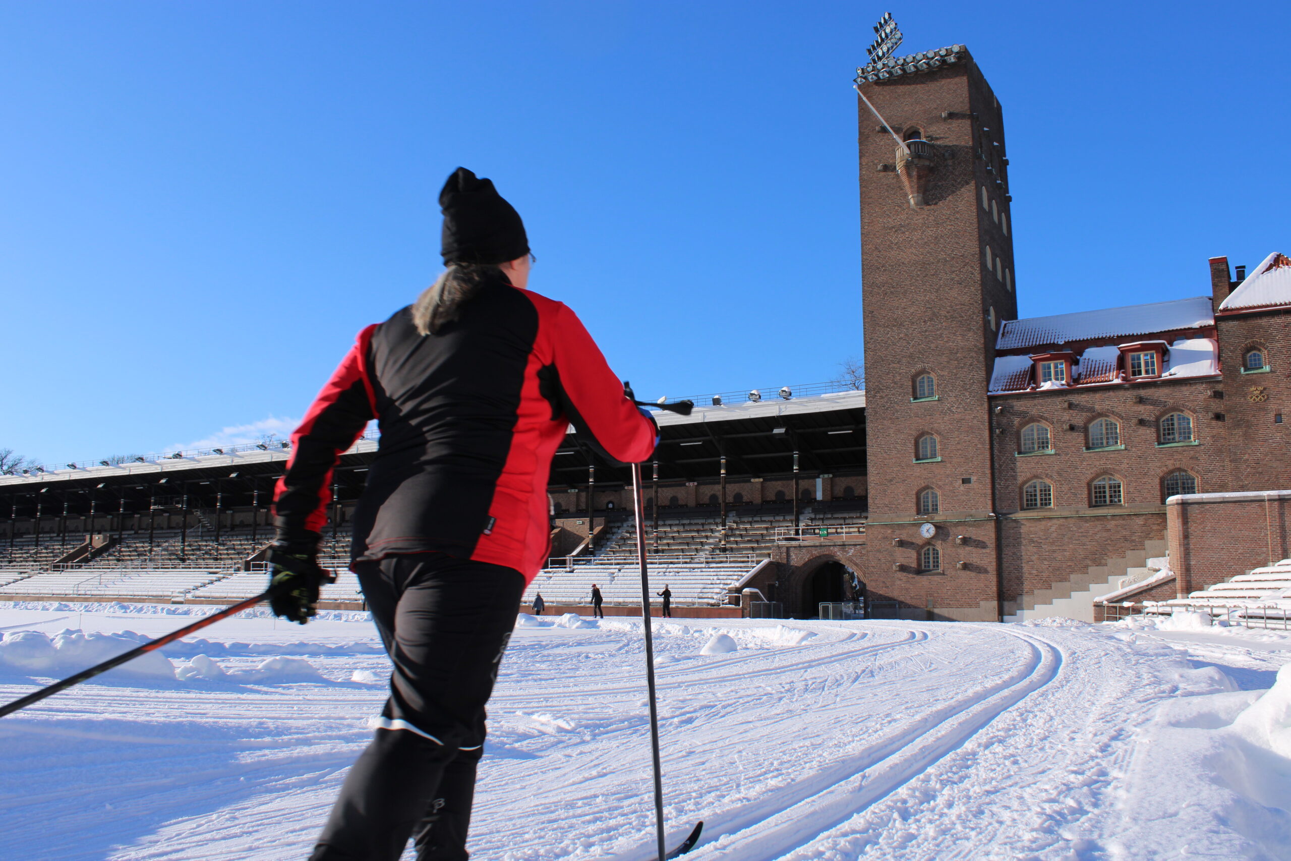 Längdskidåkning på Stockholm stadion